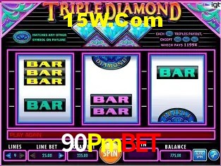 Variedade de jogos na 90Pmbet
